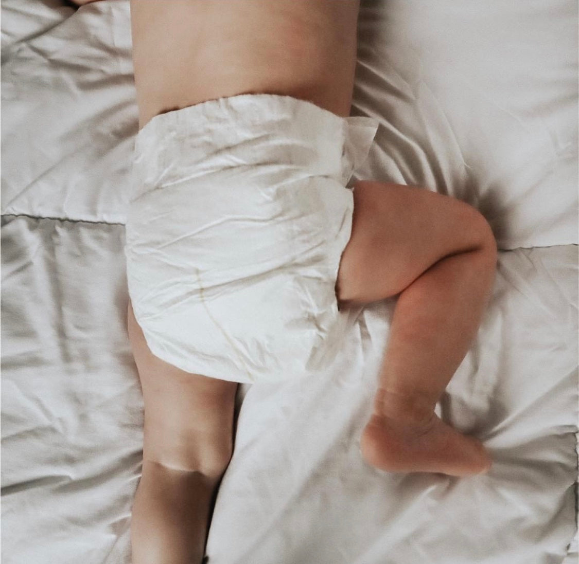 Diaper on Baby