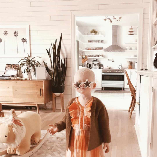 Elsie's Adopted Daughter Wearing Sunglasses