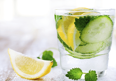 Cucumber & Lemon Water